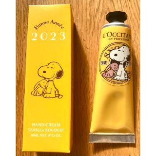 ロクシタン(L'OCCITANE)の【ミミ⭐︎様専用・2本セット】ロクシタン スヌーピー シアハンドクリーム30mL(ハンドクリーム)