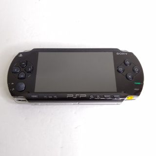 プレイステーションポータブル(PlayStation Portable)のpsp1000 ブラック　プレイステーションポータブル　美品　SONY　本体(携帯用ゲーム機本体)