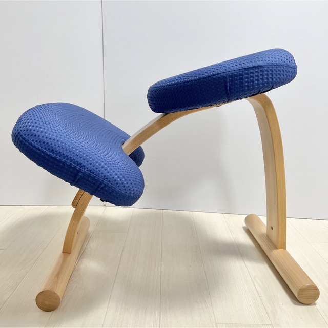 ☆美品!カバー付き☆バランスチェア バランスイージー ネイビー