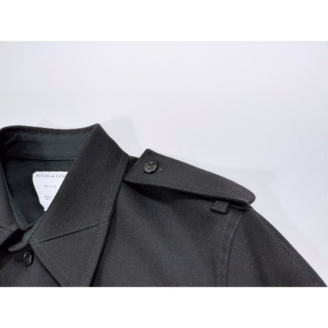 BOTTEGA VENETA ボッテガ ストレッチ ウールシャツ ジャケット-