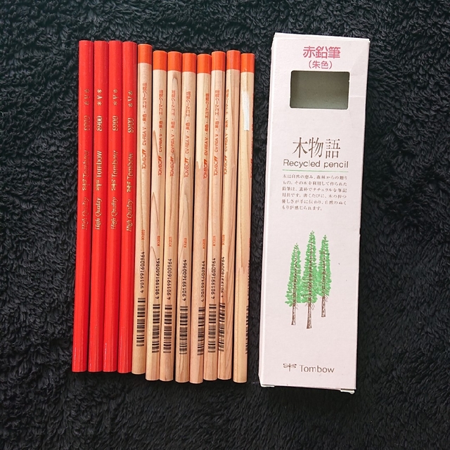 トンボ鉛筆(トンボエンピツ)の⭐未使用⭐【トンボ鉛筆】赤鉛筆 12本 エンタメ/ホビーのアート用品(鉛筆)の商品写真
