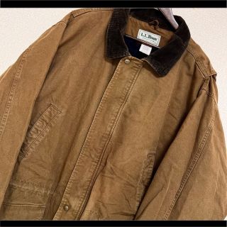 80s L.L.Bean　ハンティングジャケット　USA製　キャメル　XL