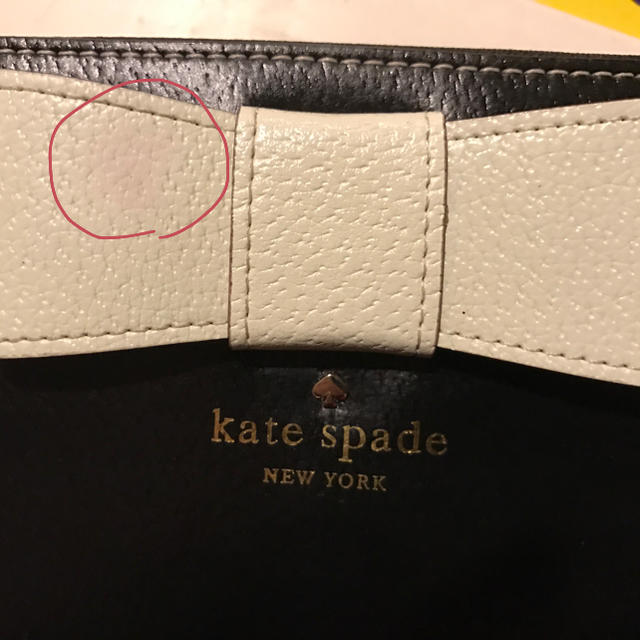 kate spade new york(ケイトスペードニューヨーク)の新品 kate spade レザー 長財布 レディースのファッション小物(財布)の商品写真