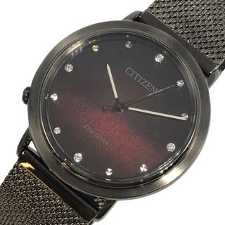 シチズン(CITIZEN)の　シチズン CITIZEN エル　 CITIZENL　10周年　限定1050本 EM1007-47E レッドブラウン SS クオーツ レディース 腕時計(腕時計)