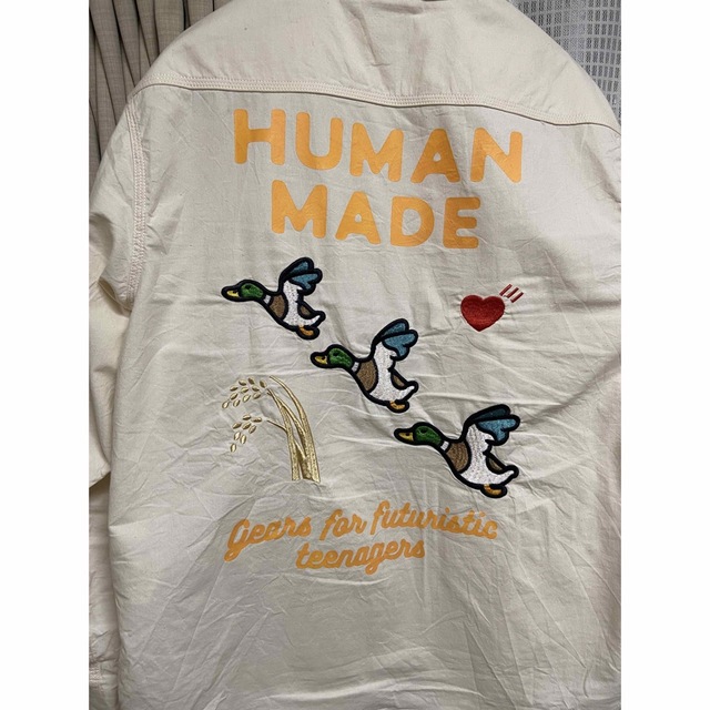 HUMAN MADE   human made 長袖シャツの通販 by パゲs shop｜ヒューマン