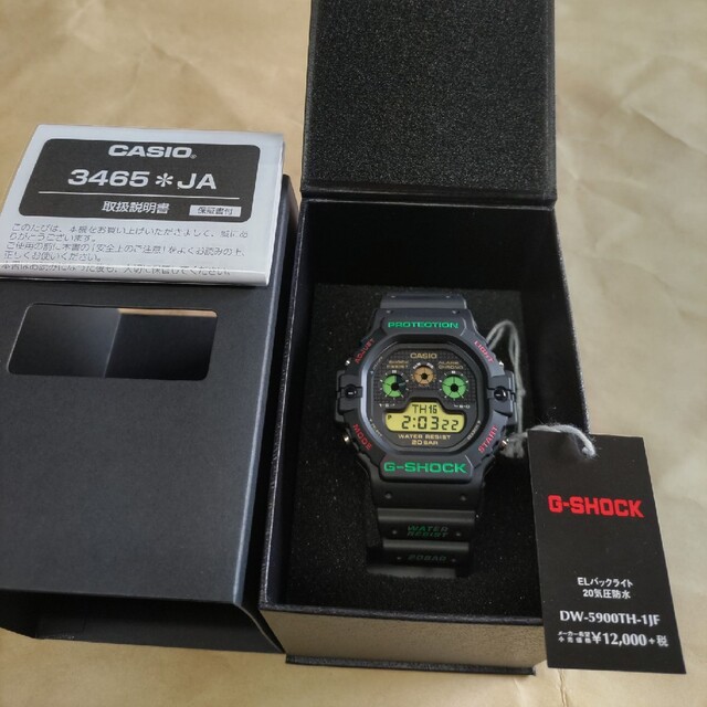 G-SHOCK(ジーショック)のDW-5900TH-1JF 未使用・新品 メンズの時計(その他)の商品写真