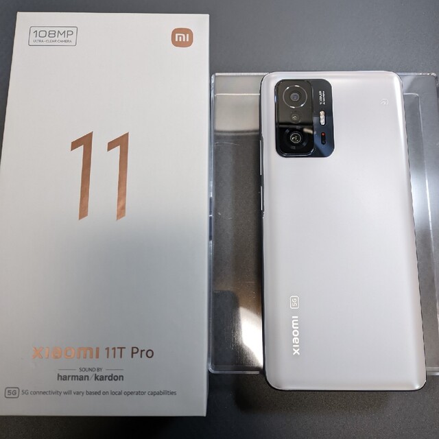 Xiaomi 11TPRO 8GB/128GB ムーンライトホワイト スマホ/家電/カメラのスマートフォン/携帯電話(スマートフォン本体)の商品写真