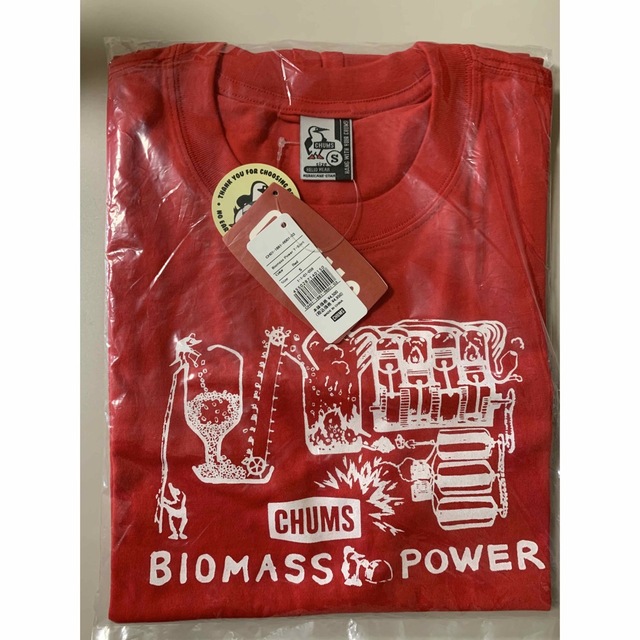 CHUMS(チャムス)の新品タグ付き　CHUMS チャムス　Biomass Power  定価4950円 メンズのトップス(Tシャツ/カットソー(半袖/袖なし))の商品写真