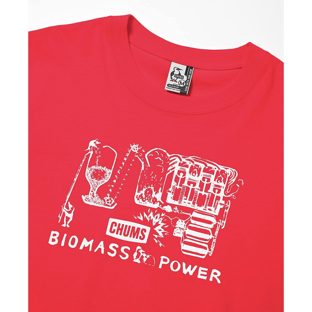 CHUMS(チャムス)の新品タグ付き　CHUMS チャムス　Biomass Power  定価4950円 メンズのトップス(Tシャツ/カットソー(半袖/袖なし))の商品写真