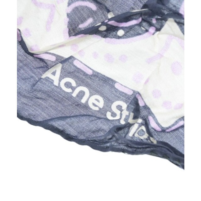 Acne Studios - Acne Studios バンダナ・スカーフ - グレー系x紫x白等 