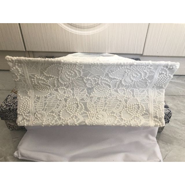 Christian Dior マクラメ レース スモールブックトート Christian Dior マクラメ レース スモールブックトート