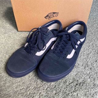 オールドスクール(OLD SKOOL（VANS）)のVANS OLDSKOOL V36CF M.LOGO NAVY/WHITE(スニーカー)