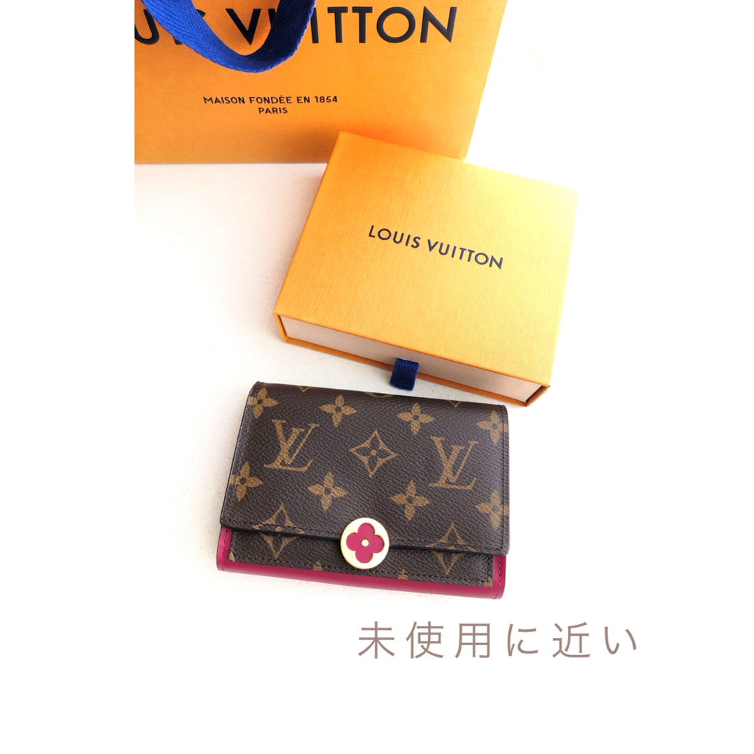 LOUIS VUITTON♡ポルトフォイユ フロールコンパクト♡未使用に近い