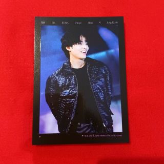 BTS 映画韓国限定入場特典ポラロイド V
