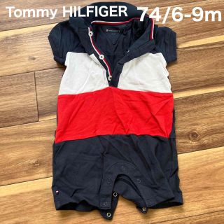 トミーヒルフィガー(TOMMY HILFIGER)のトミーフィルフィガー　74/6-9m ロンパース(ロンパース)