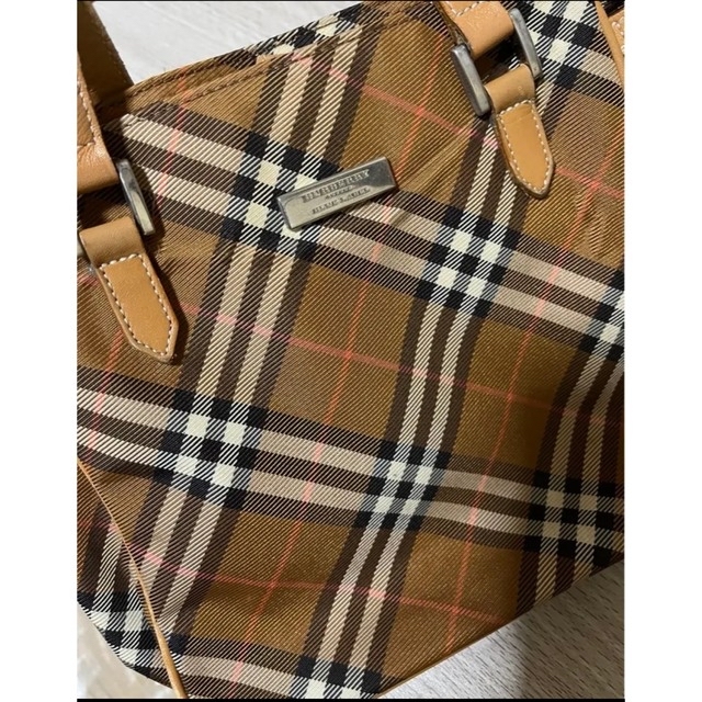 BURBERRY BLUE LABEL(バーバリーブルーレーベル)のバーバリー ブルーレーベル ノバチェック ハンドバッグ トートバッグ レディースのバッグ(ハンドバッグ)の商品写真