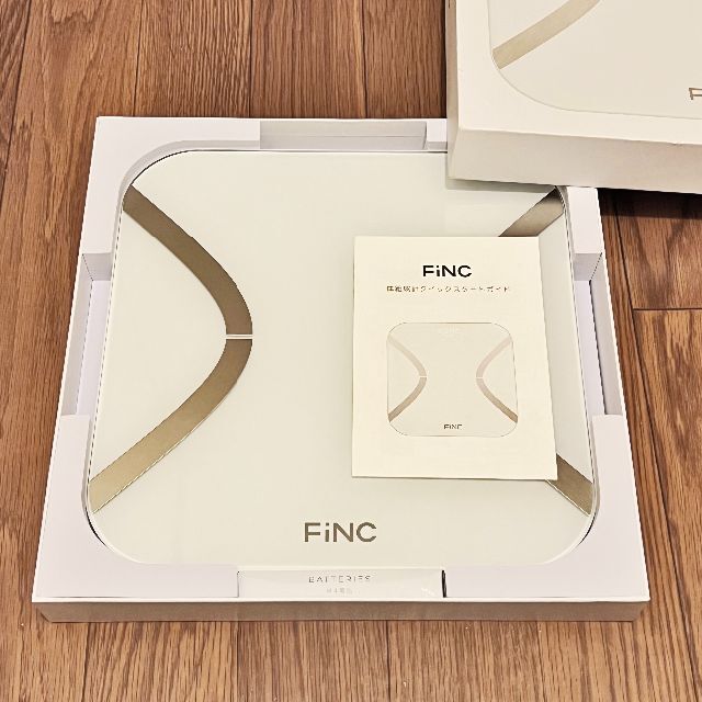 新品未使用 FiNCオリジナル体組成計 FiNC SmartScale スマホ/家電/カメラの生活家電(体重計)の商品写真