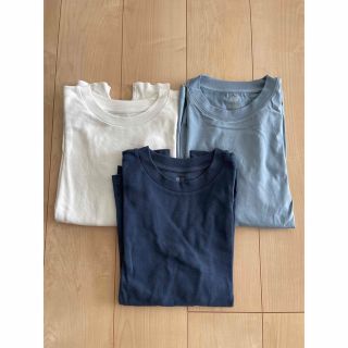 ユニクロ(UNIQLO)のユニクロ　長袖3枚セット(Tシャツ/カットソー)