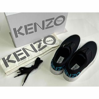 KENZO - 【新品・37size】KENZO/ロゴ入りキャンバススニーカー