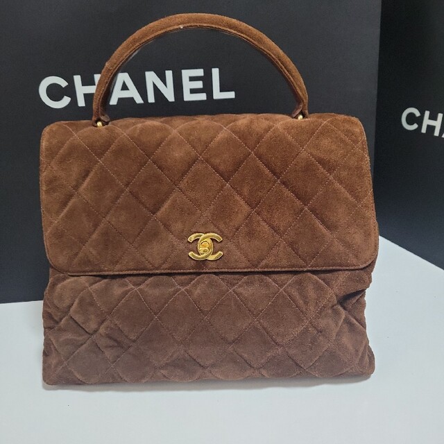 CHANEL☆ヴィンテージスエードバック☆-www.rayxander.com