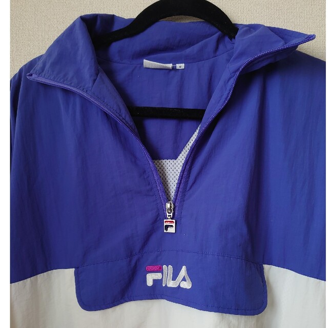 FILA(フィラ)の【古着】FIRA  プルオーバー ナイロンジャケット レディースのジャケット/アウター(ナイロンジャケット)の商品写真