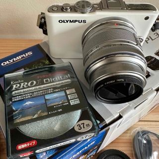 OLYMPUS PEN Lite E-PL3 WHT ZOOM LENS KIT