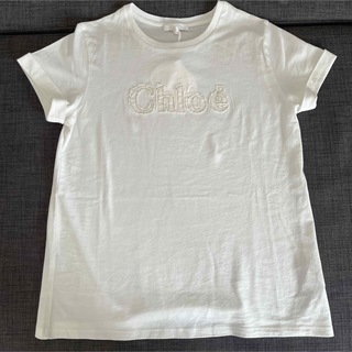 クロエ(Chloe)のChloe kids クロエ キッズ  ロゴTシャツ(Tシャツ(半袖/袖なし))