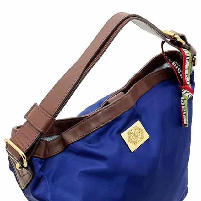 Orobianco(オロビアンコ)のオロビアンコ ワンショルダーバッグ ナイロン レザー 革 ネイビー 紺 レディースのバッグ(ショルダーバッグ)の商品写真