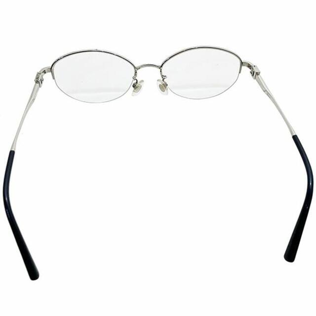 Chopard(ショパール)のショパール メガネ 度付き 遠視 老眼 ネイビー系 紺 シルバー レディースのファッション小物(サングラス/メガネ)の商品写真