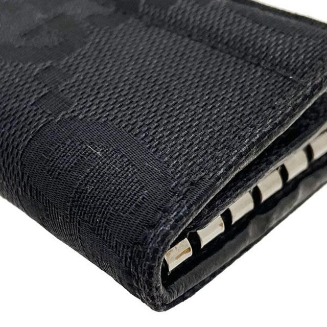 Gucci(グッチ)のグッチ キーケース 6連キーケース GGキャンバス レザー 革 ブラック 黒 レディースのファッション小物(キーホルダー)の商品写真