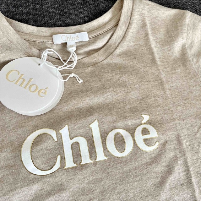 Chloe(クロエ)のChloe kids クロエ キッズ  ロゴTシャツ レディースのトップス(Tシャツ(半袖/袖なし))の商品写真