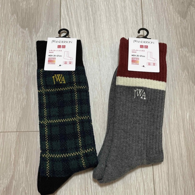 UNIQLO(ユニクロ)の専用🌟UNIQLO✖️JWAコラボ　ヒートテックソックス メンズのレッグウェア(ソックス)の商品写真