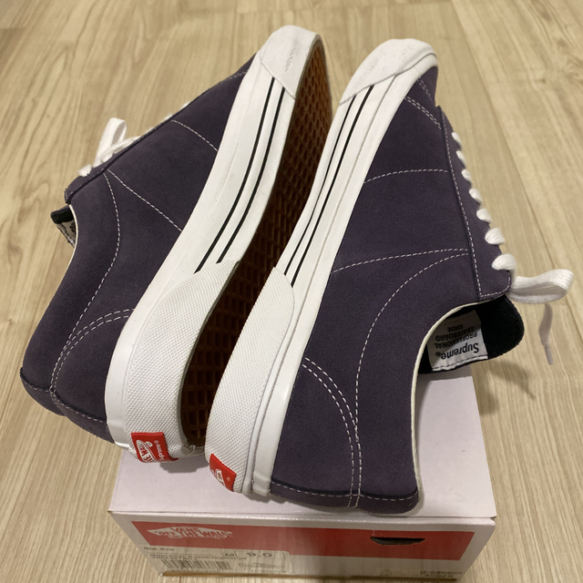 Supreme(シュプリーム)のSupreme×VANS Sid Pro パープル　27 メンズの靴/シューズ(スニーカー)の商品写真