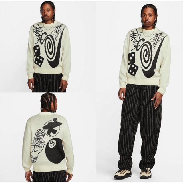 Stussy  Nike Icon Knit Sweater Natural人気