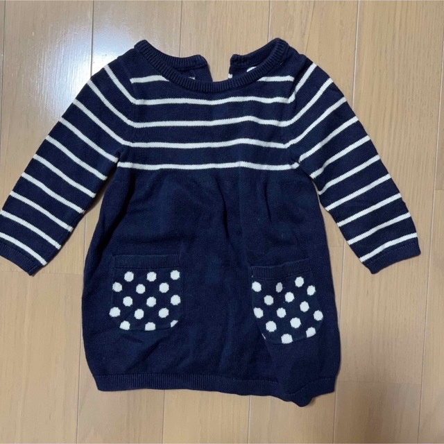 GAP Kids(ギャップキッズ)のgap ワンピース　6-12ヶ月 キッズ/ベビー/マタニティのベビー服(~85cm)(ワンピース)の商品写真