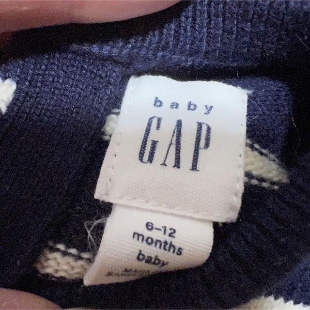 GAP Kids(ギャップキッズ)のgap ワンピース　6-12ヶ月 キッズ/ベビー/マタニティのベビー服(~85cm)(ワンピース)の商品写真