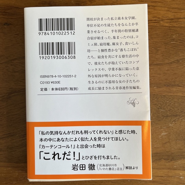 カーテンコール！ エンタメ/ホビーの本(文学/小説)の商品写真