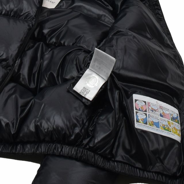 MONCLER(モンクレール)の【BLACK】MONCLER ダウンジャケット レディースのジャケット/アウター(ダウンジャケット)の商品写真