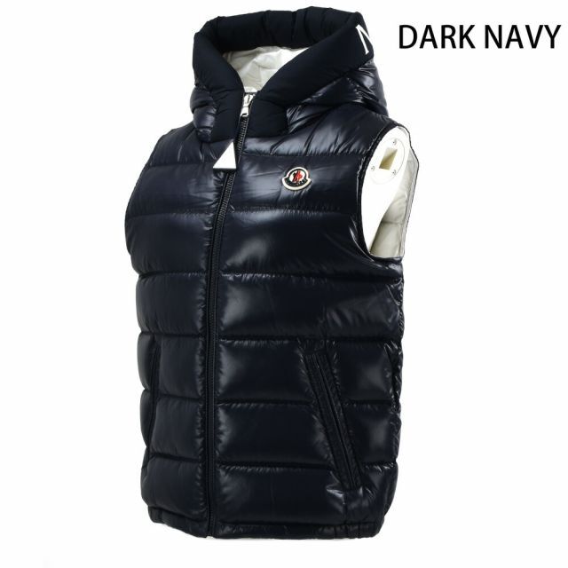 MONCLER(モンクレール)の【DARK NAVY】MONCLER ダウンベスト レディースのジャケット/アウター(ダウンベスト)の商品写真