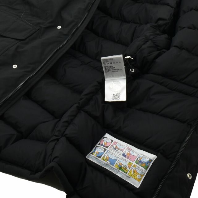 MONCLER(モンクレール)の【BLACK】MONCLER ダウンコート レディースのジャケット/アウター(ダウンジャケット)の商品写真