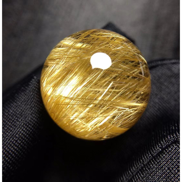 ⭐︎【天然】タイチンクオーツ 丸玉 21mm 【祝開店!大放出セール開催