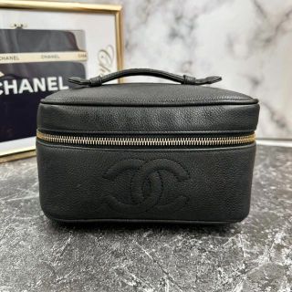 シャネル(CHANEL)の⭐️しっちゃん様専用⭐️ シャネル キャビアスキン　バニティ　バッグ(ハンドバッグ)