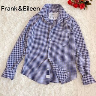 フランクアンドアイリーン(Frank&Eileen)の人気☆フランクアンドアイリーン ギンガムチェックシャツ  ブルー(シャツ/ブラウス(長袖/七分))