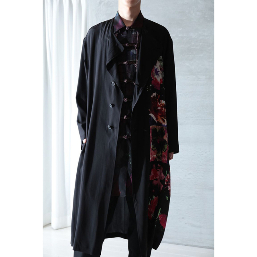 Yohji Yamamoto POUR HOMME(ヨウジヤマモトプールオム)のYohj iYamamoto 22SS look20 ロングドレスシャツ メンズのトップス(シャツ)の商品写真