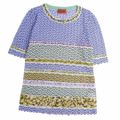 美品 ミッソーニ MISSONI ニット セーター 半袖 ショートスリーブ 総柄