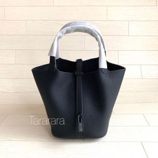 はちもん 様♡  ●leather bucket bag Black S●本革(リング(指輪))