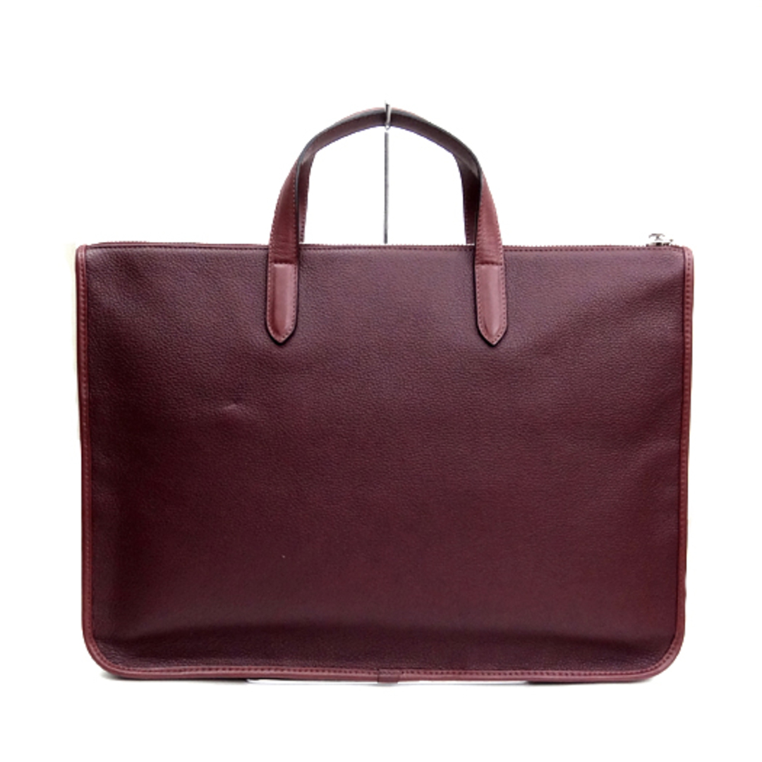 LOEWE(ロエベ)のロエベ ブリーフケース ビジネスバッグ レザー ボルドー 323,26L,770 LOEWE 横浜BLANC メンズのバッグ(ビジネスバッグ)の商品写真