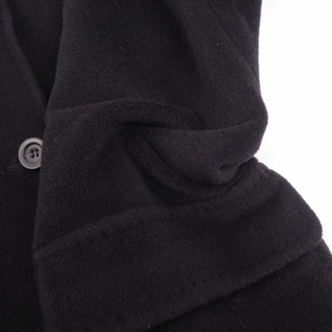 極美品✨マックスマーラ イタリア製 白タグ 半袖ロングワンピース ブラック 40