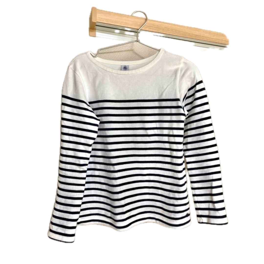 PETIT BATEAU(プチバトー)の🇫🇷プチバトー🚢レディース🇫🇷プルオーバー⛵️ボーダーXS レディースのトップス(カットソー(長袖/七分))の商品写真