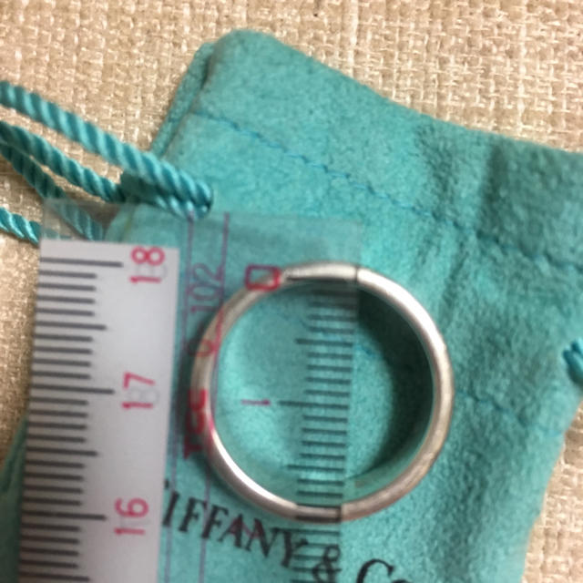 Tiffany & Co.(ティファニー)の【20日までさらに値下げ中】ティファニー アトラスリング メンズのアクセサリー(リング(指輪))の商品写真